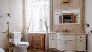How to Install Bathroom Vanity With Plumbing in the Floor