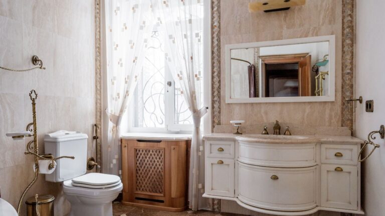 How to Install Bathroom Vanity With Plumbing in the Floor